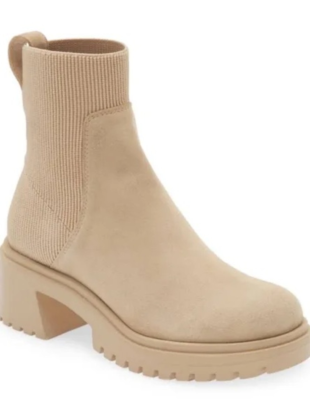 Steve Madden Beige Holley Ankle Boot